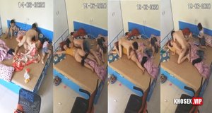 Hack Camera Cặp vợ chồng dâm đãng chịch nhau trước mặt con nhỏ – Phần 6