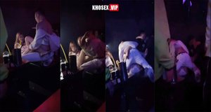 Em gái đang phê thì bị anh xé quần dập như máy khâu trong quán Karaoke